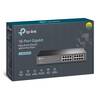TP-LINK 16-Port Gigabit Smart Desktop/Rackmount Switch, 8-Port PoE+(TL-SG1016PE)