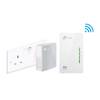 TP Link TL-WPA4220KIT 300Mbps Wireless N Powerline Adaptor Home Plug Starter Kit