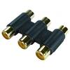 Triple RCA Coupler