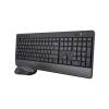 Trust Trezo Comfort RF Wireless Keyboard and Mouse Set QWERTY UK English Black (