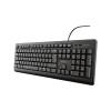 Trust Universal Keyboard 1.8m USB QWERTY UK English Black (TRTK150)