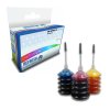 Universal Tri-Colour Ink Inkjet Refill Kit for Various Printers