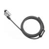 Urban Factory Noble Wedge Lock Security Cable with Lock 1.8m (CRS95UF)