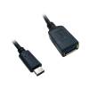 USB 3.0 A (F) to USB 3.1 C (M) Data Adapter Black (USB3C-951)