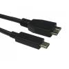 USB Type C Male to USB 3 Micro B Male Cable 1 Metre