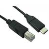 USB 2.0 Type C to USB B Printer Cable - 3 Meters