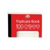Value X Triplicate Books Carbonless Feint Ruled 105 x 130mm Taped Cloth Bi
