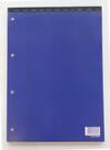 ValueX A4 160 Page Ruled Refill Pad - Blue