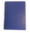 ValueX A4 Wirebound Ruled Hard Cover Notebook 160 Pages - Blue