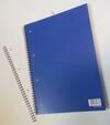 ValueX A4 Wirebound Laminated Card Cover Ruled 100 Page Notebook (Pack 5)