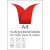 ValueX 21 Per A4 Sheet Multipurpose Label 63.5x38.1mm White (2100 Labels)