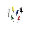 ValueX Push Pins in Assorted Colours (Pack of 25)