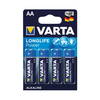 Varta Pack Of 4 High Energy Alkaline AA High Batteries (4906620414)