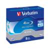 Verbatim 50GB Blank Blu-Ray Discs BD-R 6x 5 Pack (43748)