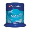 Verbatim 52 x CD-R Extra Protection 700MB - Spindle Tub of 100 Discs