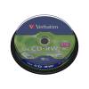 Verbatim 8-12x 80 Minute 700MB CD-RW 10 Discs in Spindle Tub (43480)