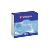 Verbatim 52x 80 Minute 700MB CD-R Pack of 10 Discs in Slim Jewel Cases Extra Pro