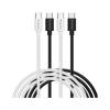 Verbatim Essentials Sync & Charge USB-C to C Cables Black & White Pack of 2 (323