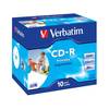 Verbatim Full Face Printable 52x CD-R 700MB - 10 Discs