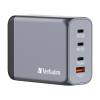 Verbatim GNC-200 GaN Charger 200W with 2 x USB-C PD 100W / 1 x USB-C PD 65W / 1