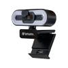 Verbatim Webcam with Microphone and Light Full HD USB 2.0 Black (49579)
