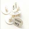 Versapak Numbered Button Security Seal White (Pack 500) - BUTTONNO-WHS