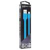 Volkano Slim Series Micro USB Cable Blue - CAB343BL