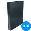 WB Black 50mm 4D Presentation Ring Binder (Pack of 10) [WX47660]