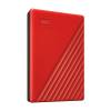 Western Digital My Passport 4TB Portable External Hard Drive - Red (WDBPKJ0040BR
