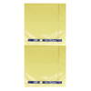 Pack of 12 Yellow Repositionable Quick Notes - 75x75mm  WX10502