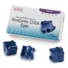 Original Xerox 108R00660 3 Pack of Cyan Wax Sticks